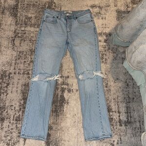 Abercrombie 90’s straight jeans